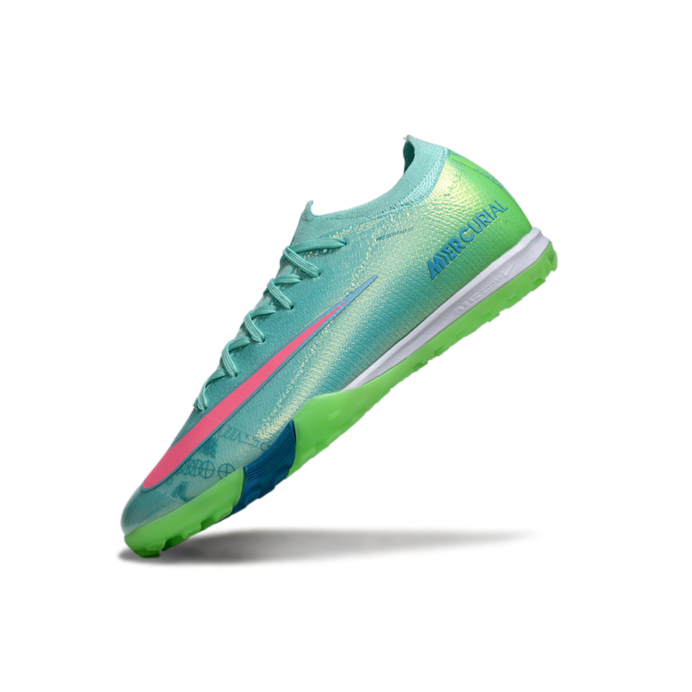 Chuteira Society Nike Air Zoom Mercurial Vapor 16 Elite TF Verde 