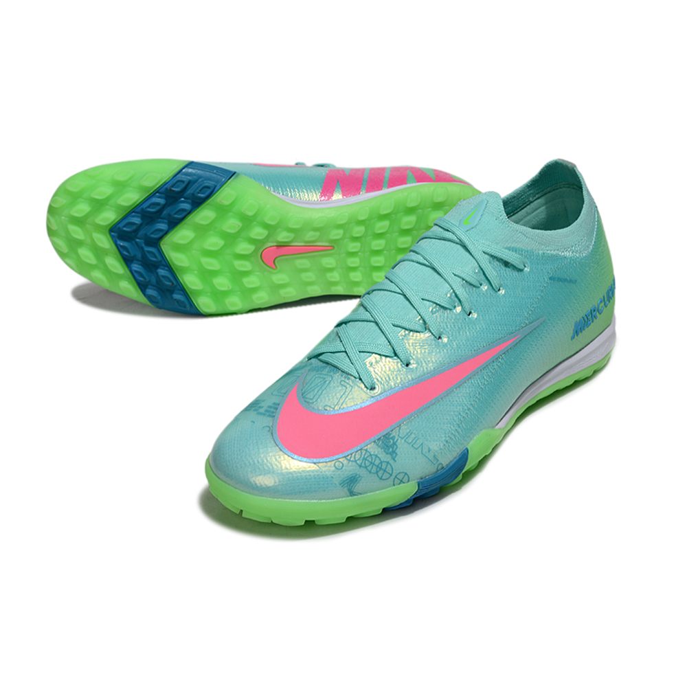 Chuteira Society Nike Air Zoom Mercurial Vapor 16 Elite TF Verde 
