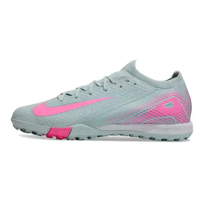 Chuteira Society Nike Air Zoom Mercurial Vapor 16 Elite TF Verde e Rosa