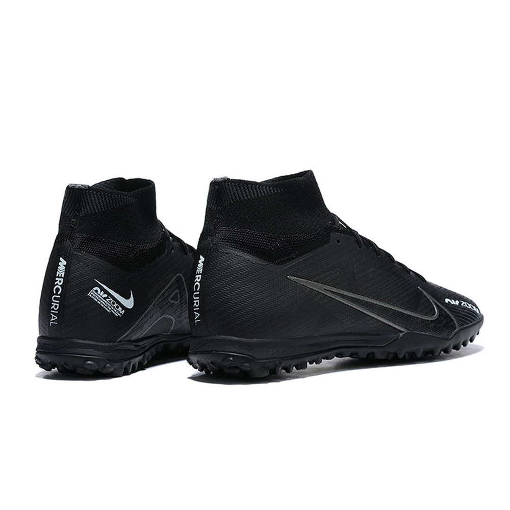 Chuteira Society Nike Mercurial Superfly 9 Elite TF Preta 