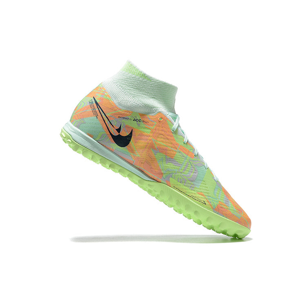 Chuteira Society Nike Mercurial Superfly 9 Elite TF Verde 