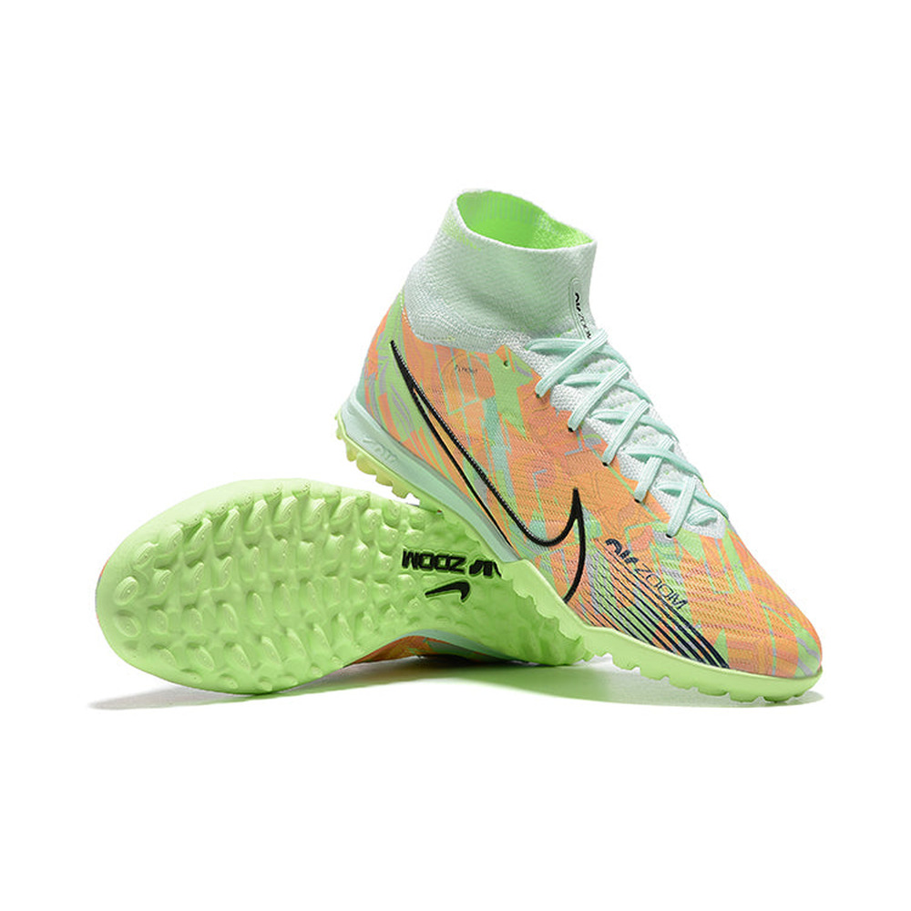 Chuteira Society Nike Mercurial Superfly 9 Elite TF Verde 