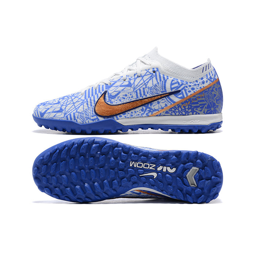 Chuteira Society Nike Mercurial Vapor 15 Elite TF Azul 