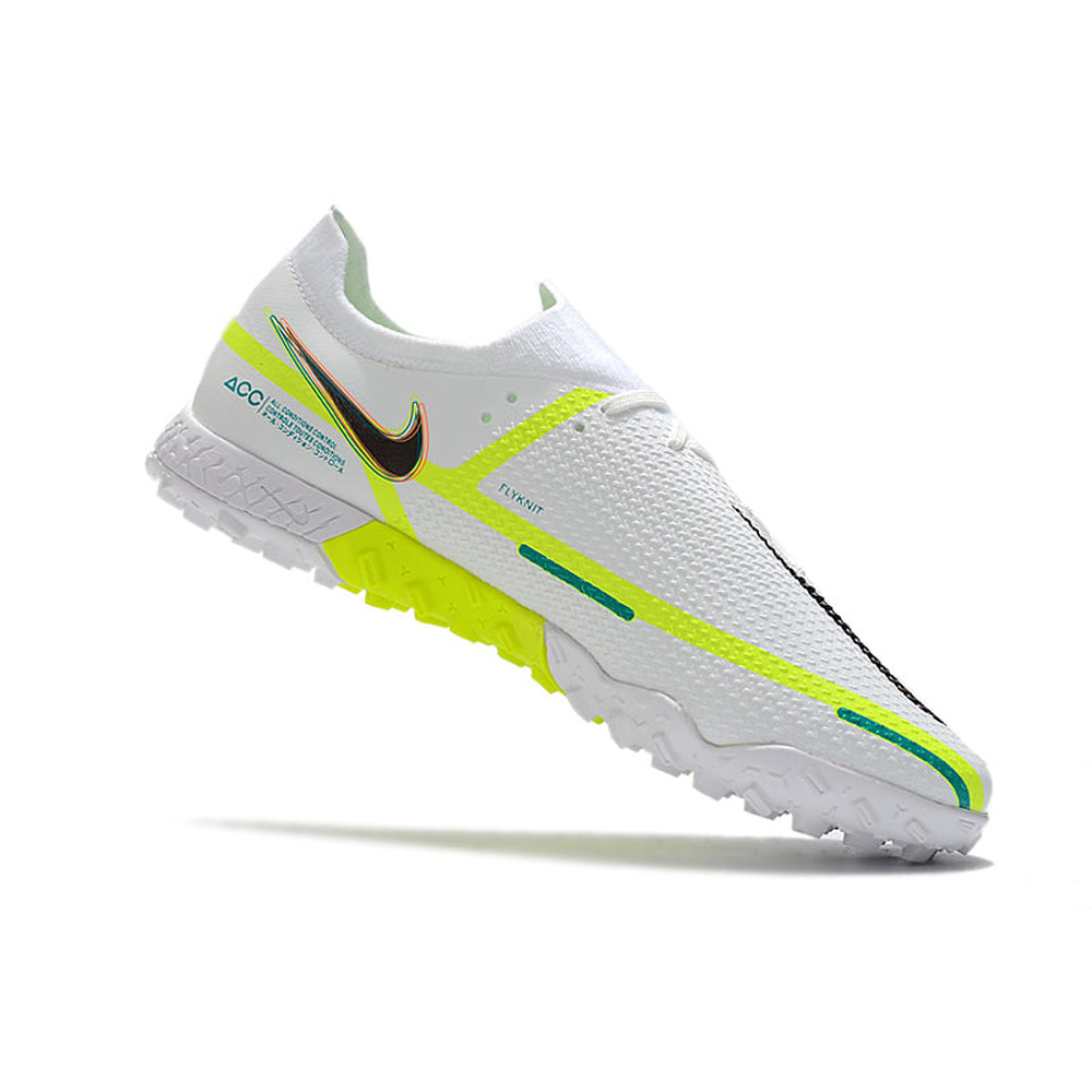 Chuteira Society Nike Phantom GT Elite TF Branca 