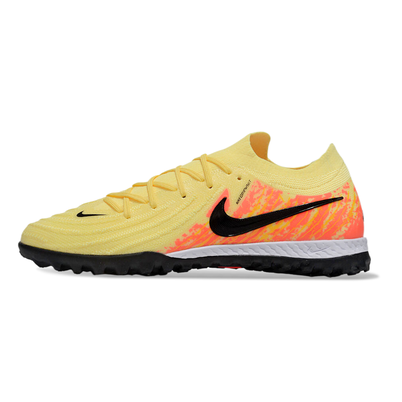 Chuteira Society Nike Phantom GX 2 Elite TF Amarela e Laranja
