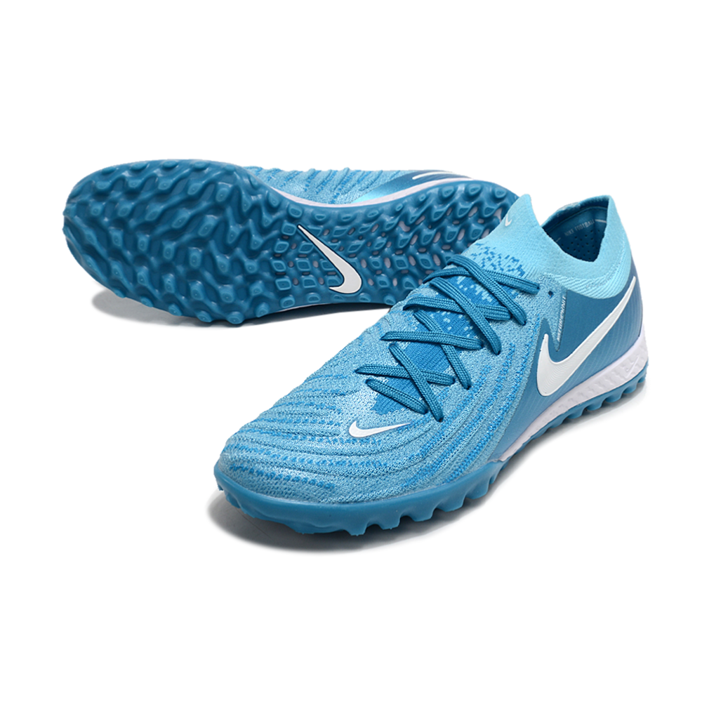 Chuteira Society Nike Phantom GX 2 Elite TF Azul 