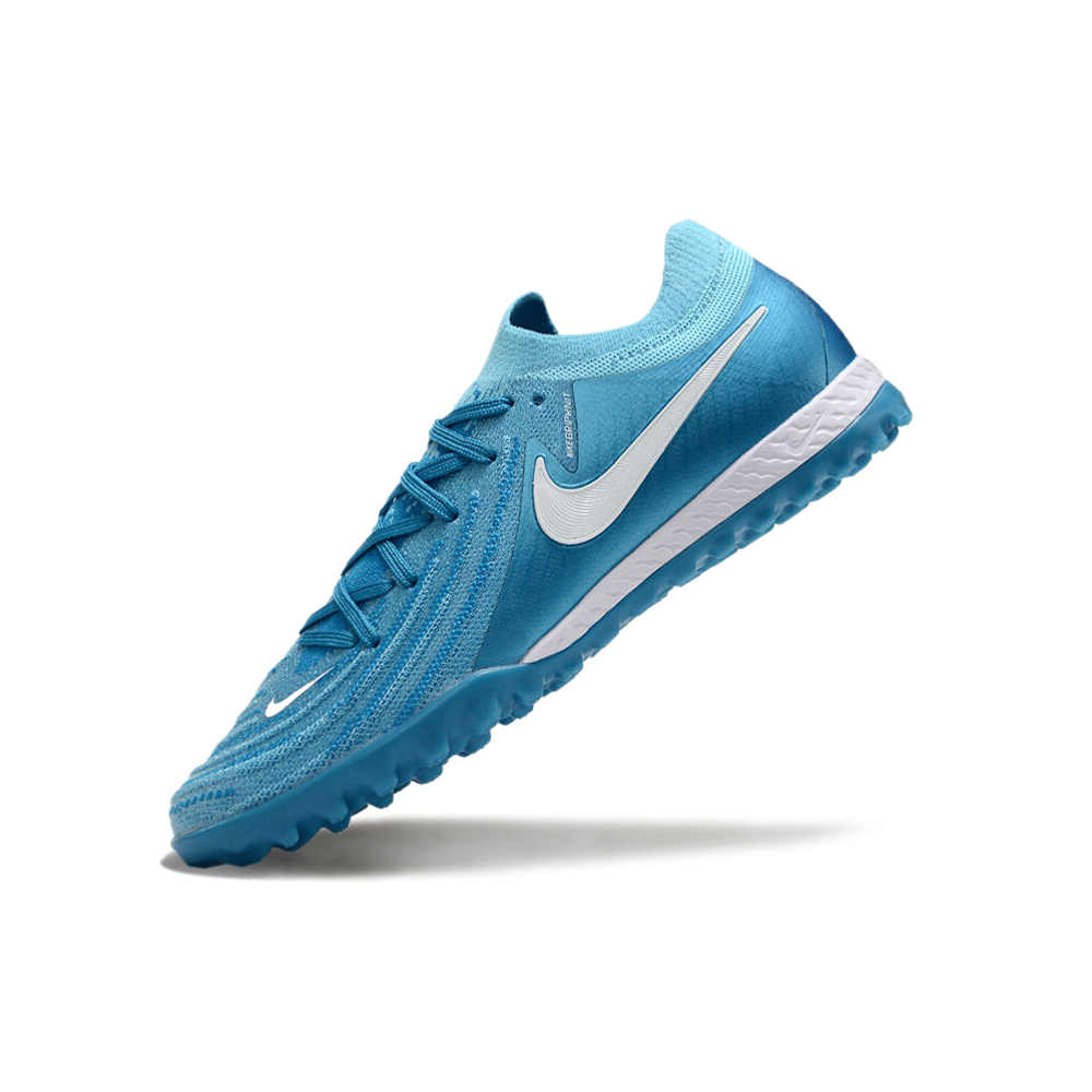Chuteira Society Nike Phantom GX 2 Elite TF Azul 