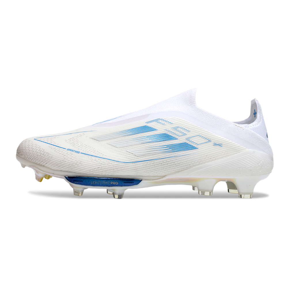 Chuteira Campo Adidas F50+ LL FG Branca 