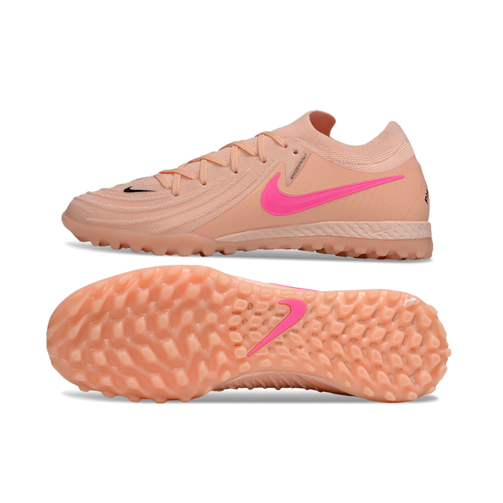 Chuteira Society Nike Phantom GX 2 Elite TF Rosa
