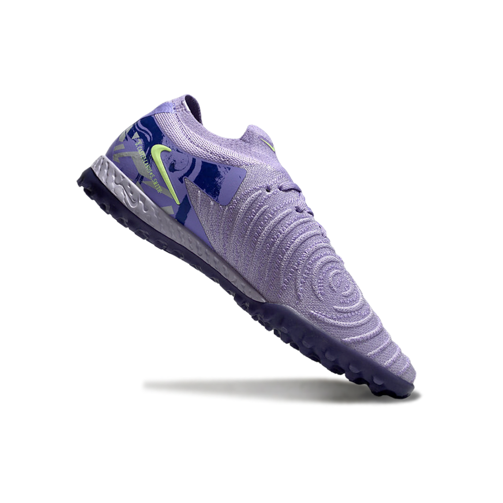 Chuteira Society Nike Phantom GX 2 Elite TF Roxa 