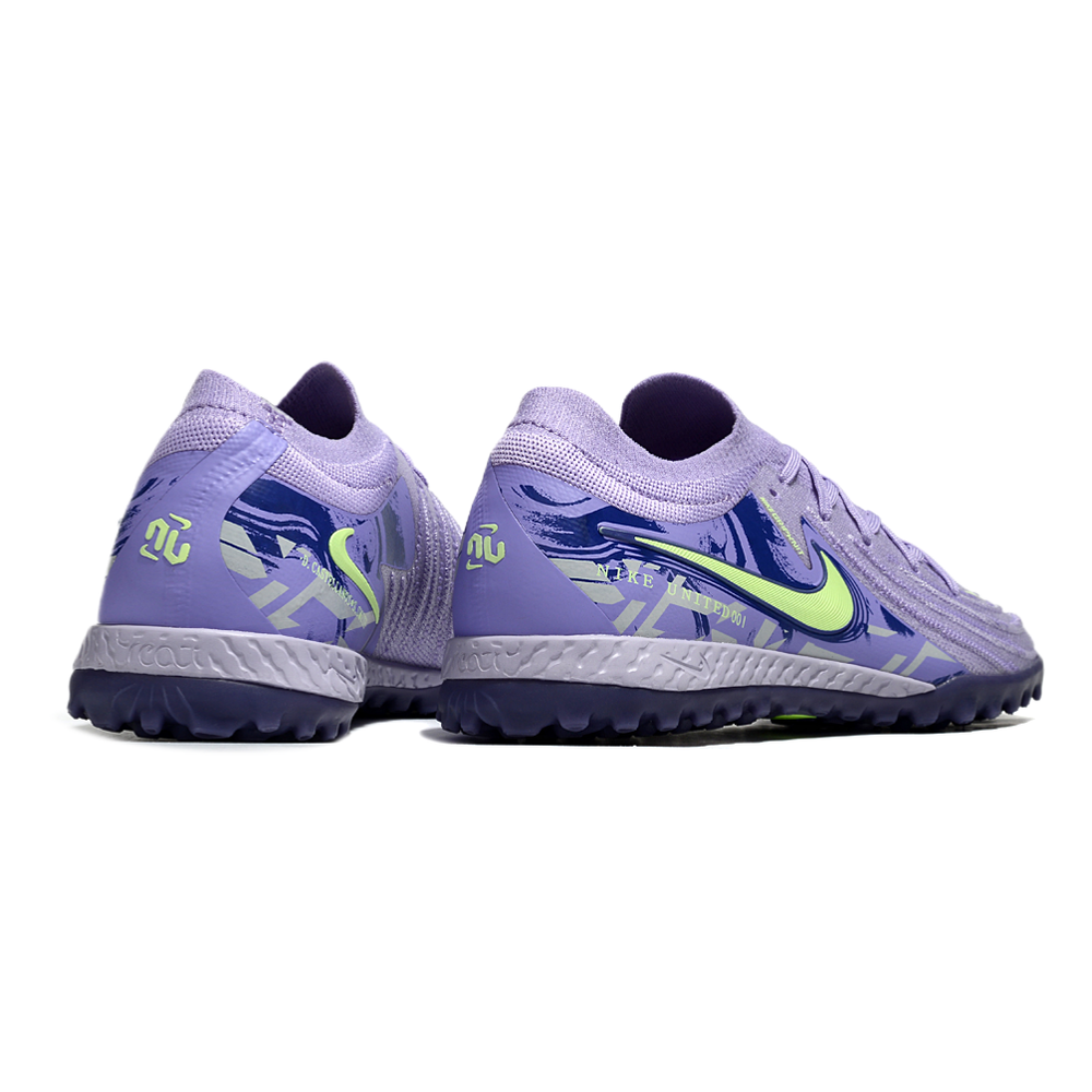 Chuteira Society Nike Phantom GX 2 Elite TF Roxa 
