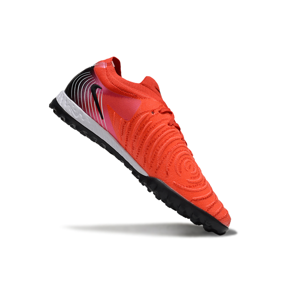 Chuteira Society Nike Phantom GX 2 Elite TF Vermelho e Preto