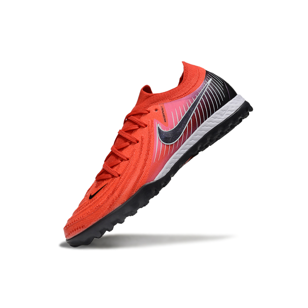 Chuteira Society Nike Phantom GX 2 Elite TF Vermelho e Preto