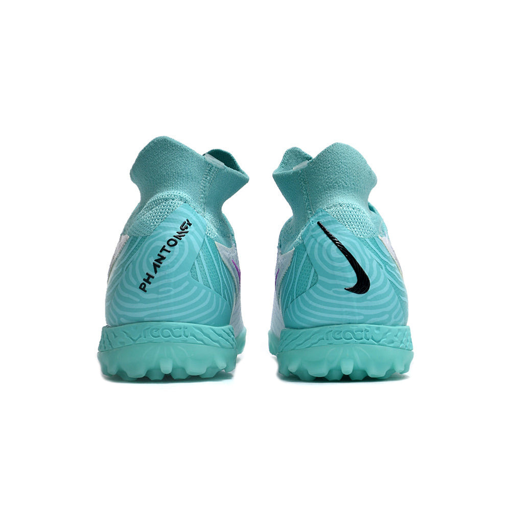 Chuteira Society Nike Phantom GX DF Elite Branca e Verde 