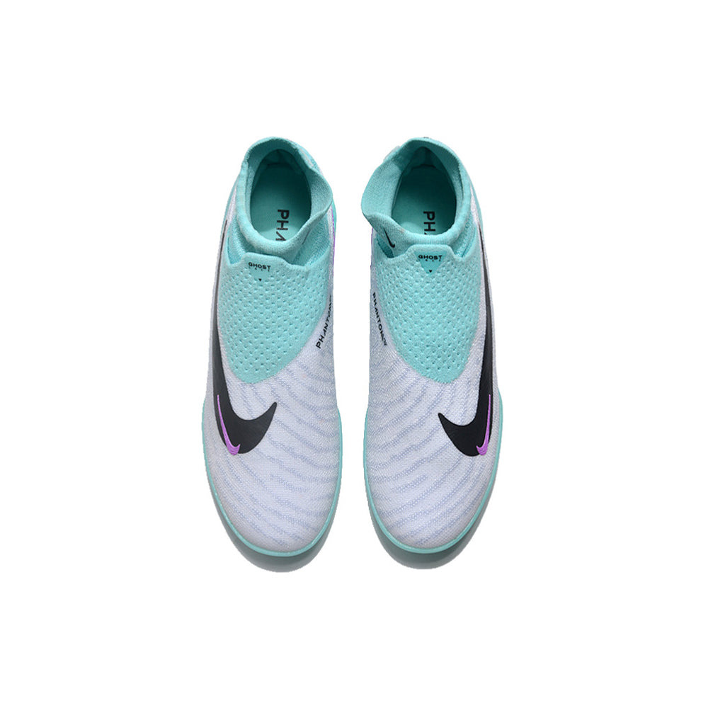 Chuteira Society Nike Phantom GX DF Elite Branca e Verde 