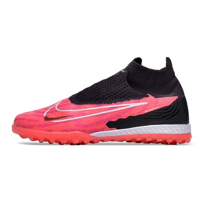 Chuteira Society Nike Phantom GX DF Elite Preta e Rosa 