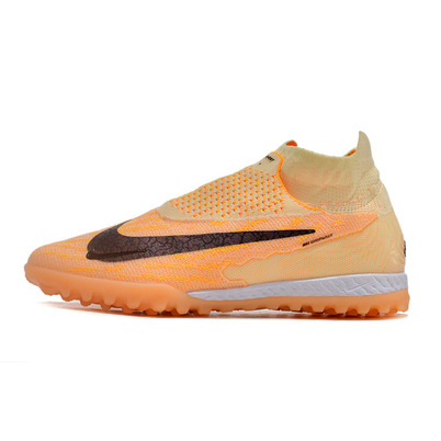 Chuteira Society Nike Phantom GX DF Elite TF Laranja 