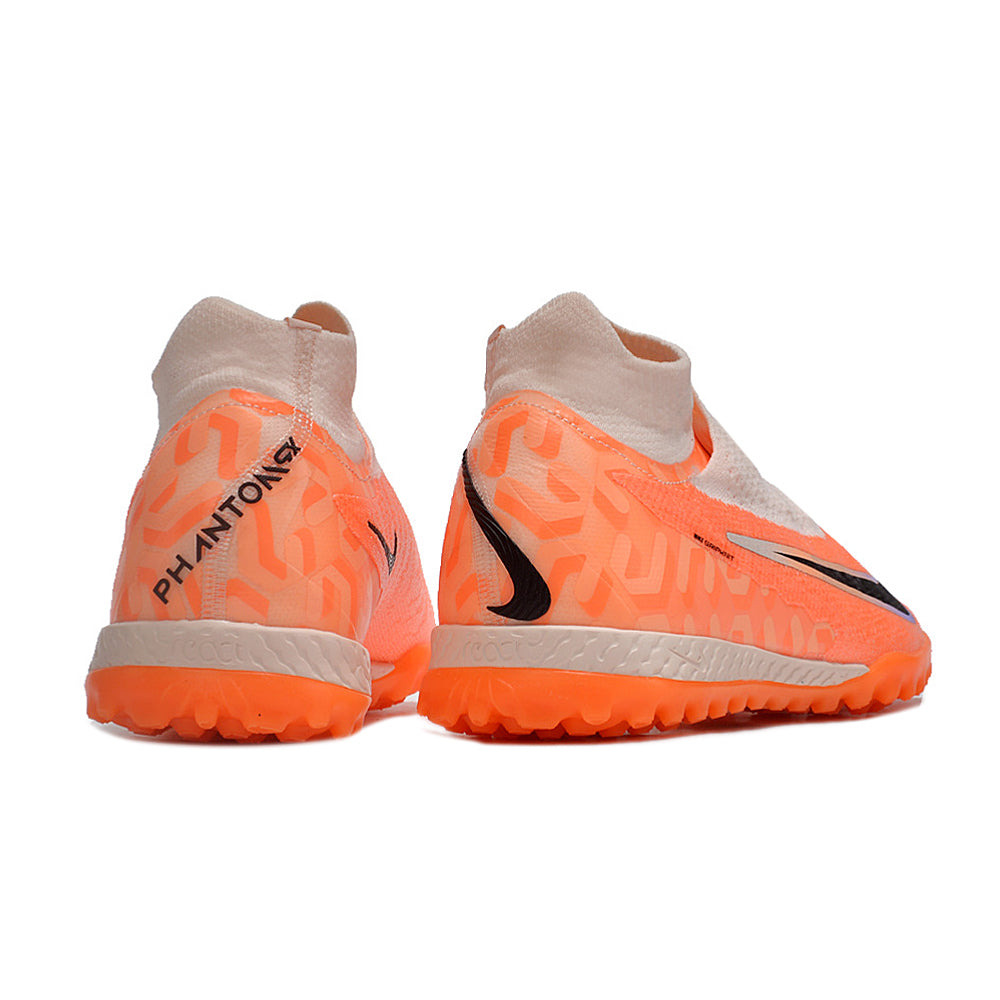 Chuteira Society Nike Phantom GX DF Elite TF Laranja 
