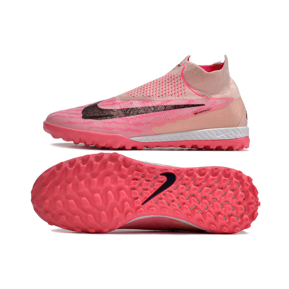 Chuteira Society Nike Phantom GX DF Elite TF Rosa