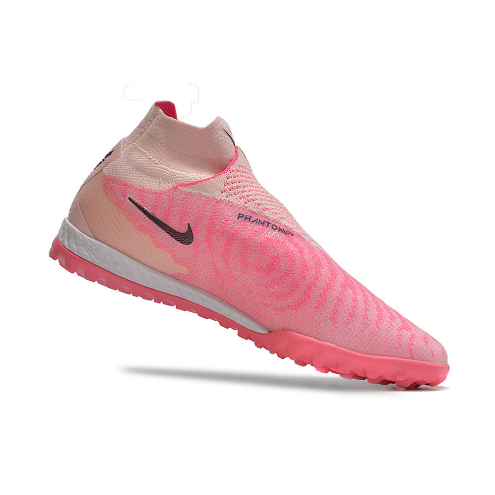 Chuteira Society Nike Phantom GX DF Elite TF Rosa