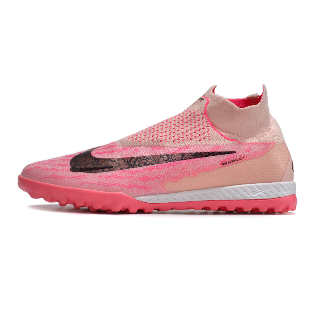 Chuteira Society Nike Phantom GX DF Elite TF Rosa