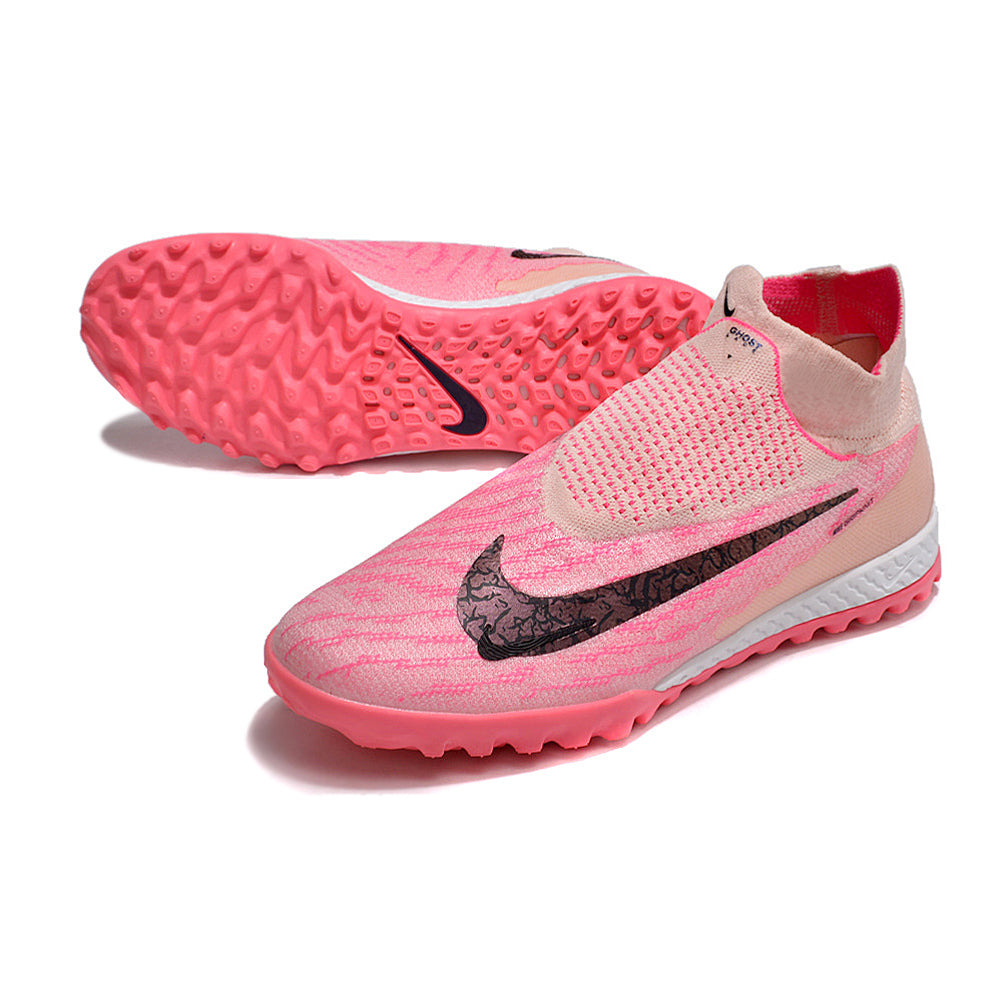 Chuteira Society Nike Phantom GX DF Elite TF Rosa