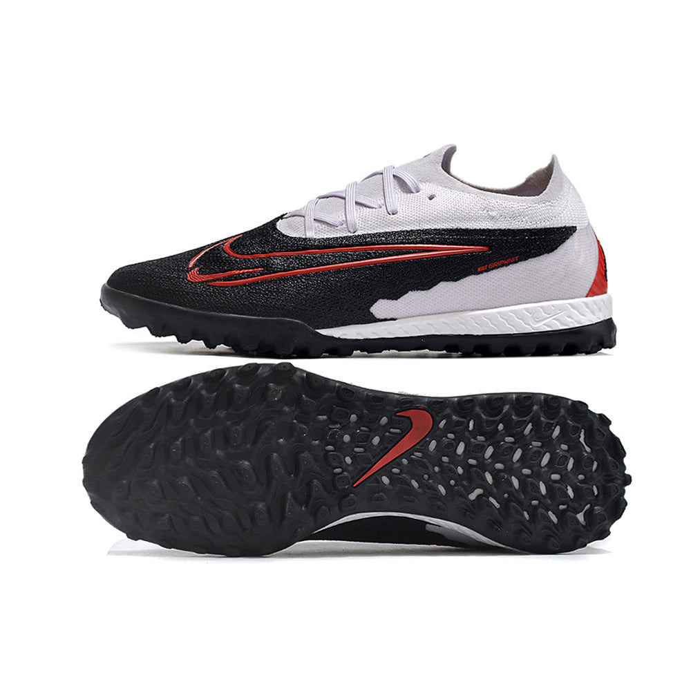 Chuteira Society Nike Phantom GX Elite TF Branca e Preta