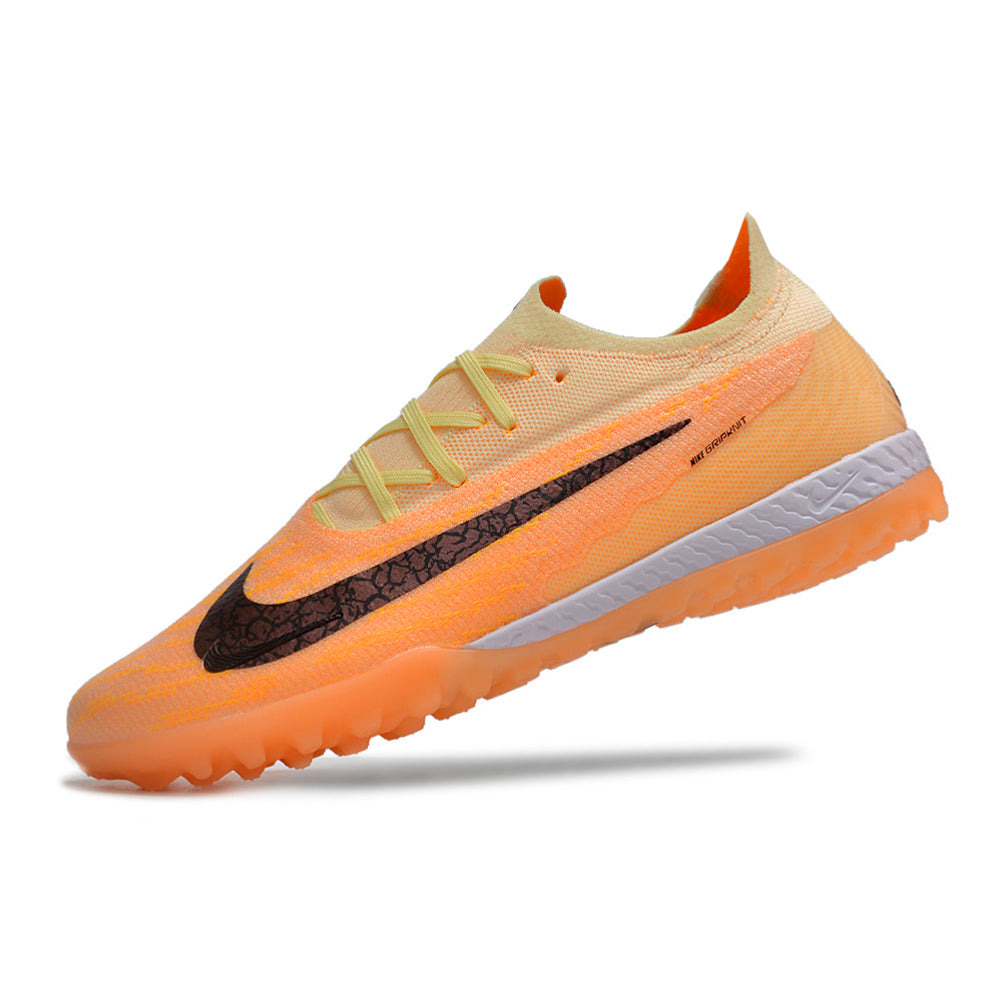 Chuteira Society Nike Phantom GX Elite TF Laranja 