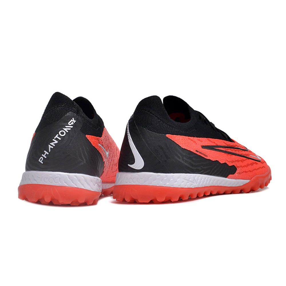 Chuteira Society Nike Phantom GX Elite TF Preta e Vermelha 