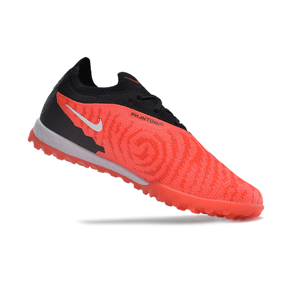 Chuteira Society Nike Phantom GX Elite TF Preta e Vermelha 