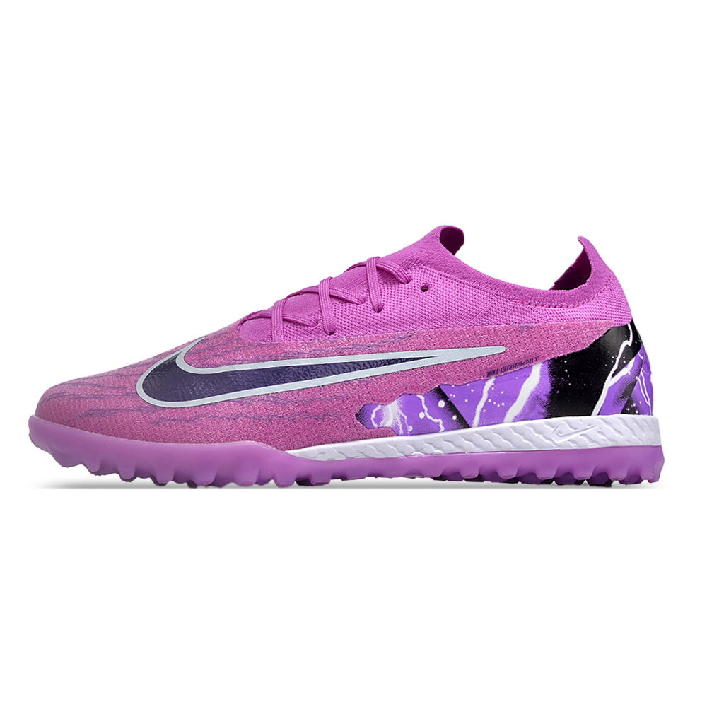 Chuteira Society Nike Phantom GX Elite TF Roxa 