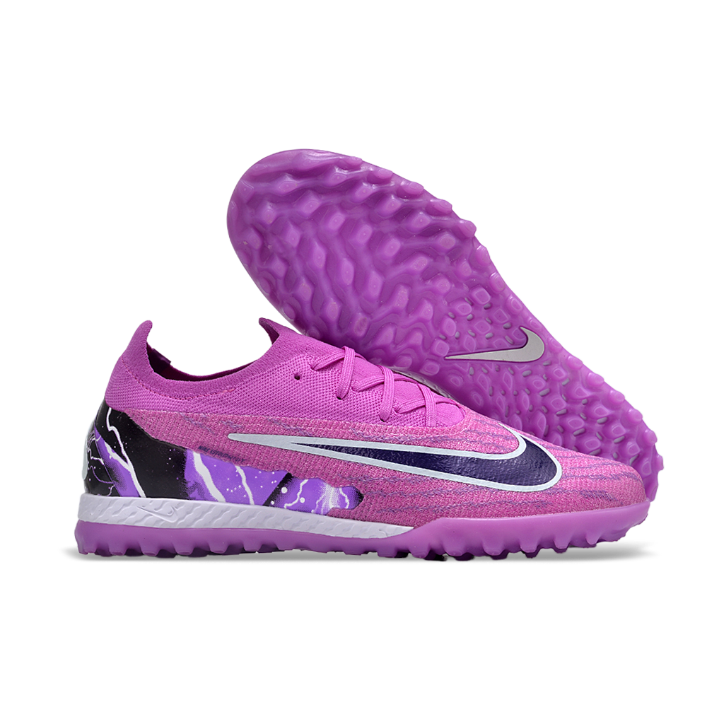 Chuteira Society Nike Phantom GX Elite TF Roxa 