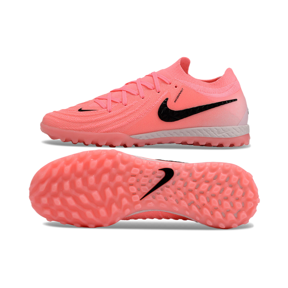 Chuteira Society Nike Phantom GX2 Elite TF Rosa 