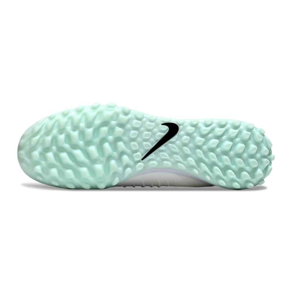 Chuteira Society Nike Phantom Luna 2 Elite TF Branco e Verde 
