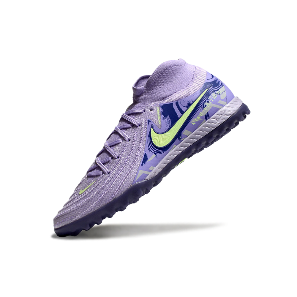 Chuteira Society Nike Phantom Luna 2 Elite TF Roxa 