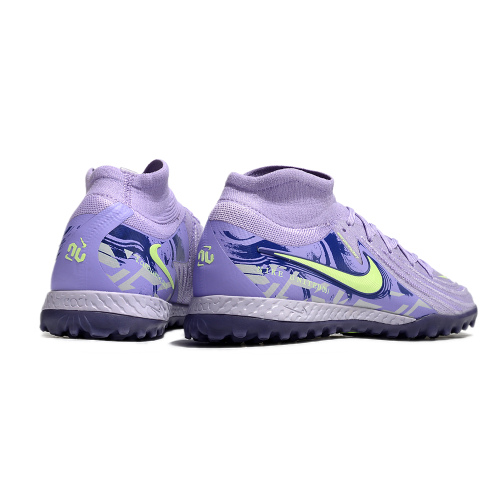 Chuteira Society Nike Phantom Luna 2 Elite TF Roxa 