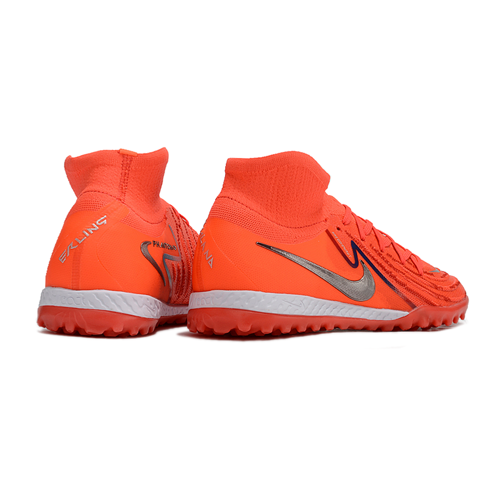 Chuteira Society Nike Phantom Luna 2 Elite TF Vermelha 