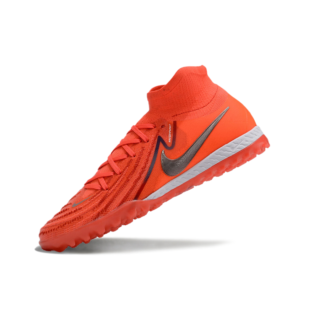 Chuteira Society Nike Phantom Luna 2 Elite TF Vermelha 