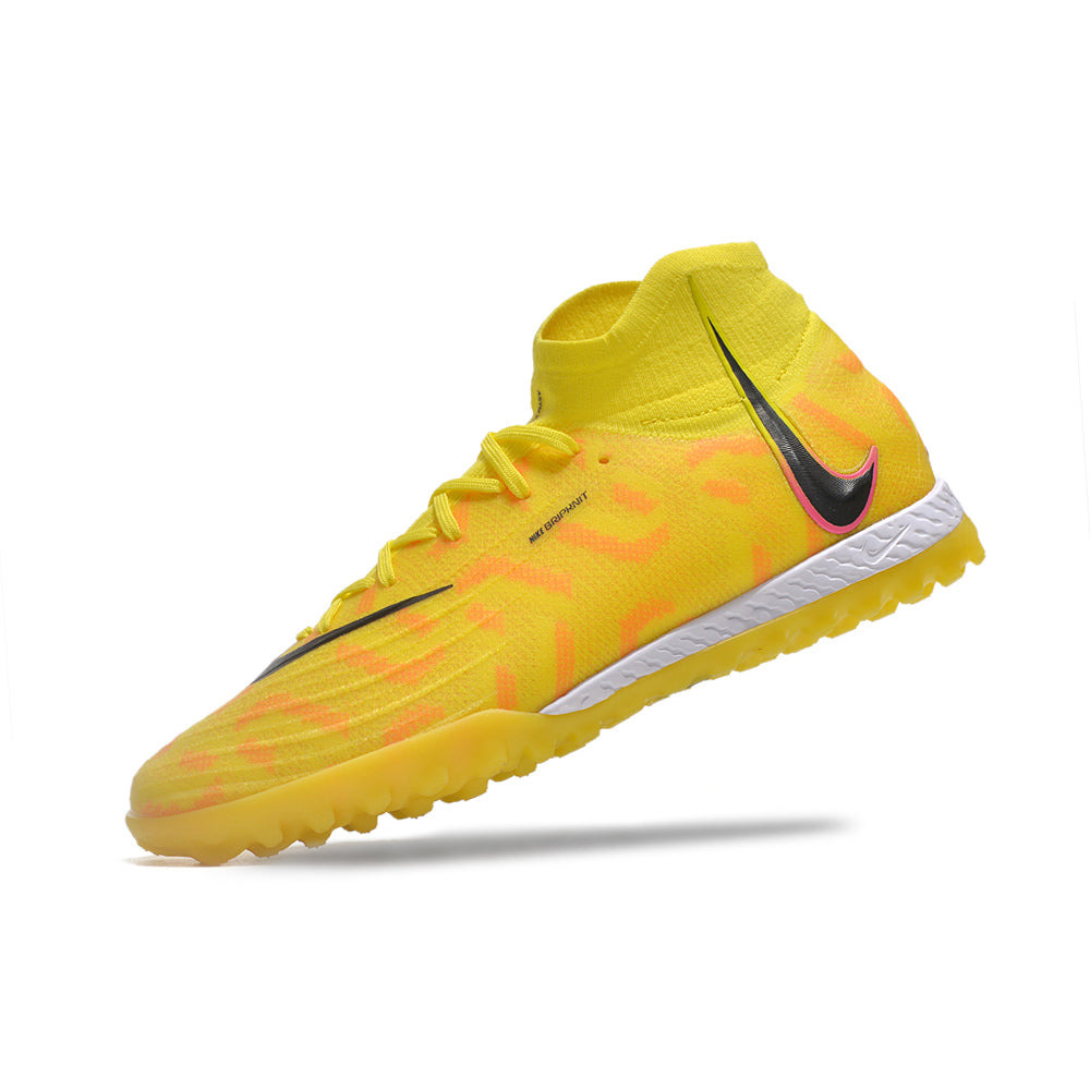 Chuteira Society Nike Phantom Luna Elite TF Amarela