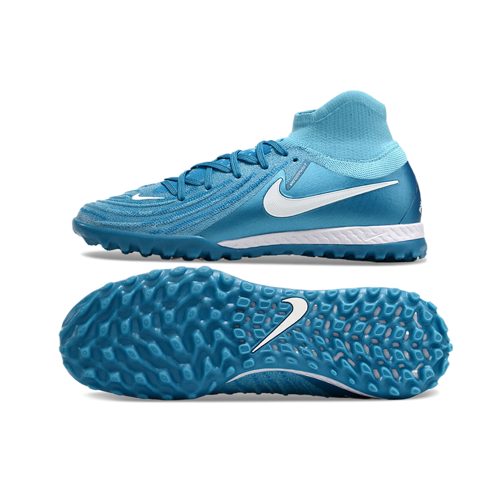 Chuteira Society Nike Phantom Luna Elite TF Azul 