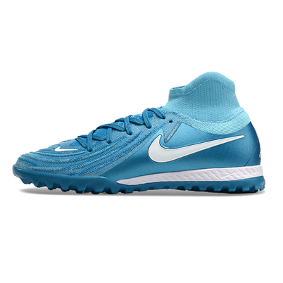 Chuteira Society Nike Phantom Luna Elite TF Azul 