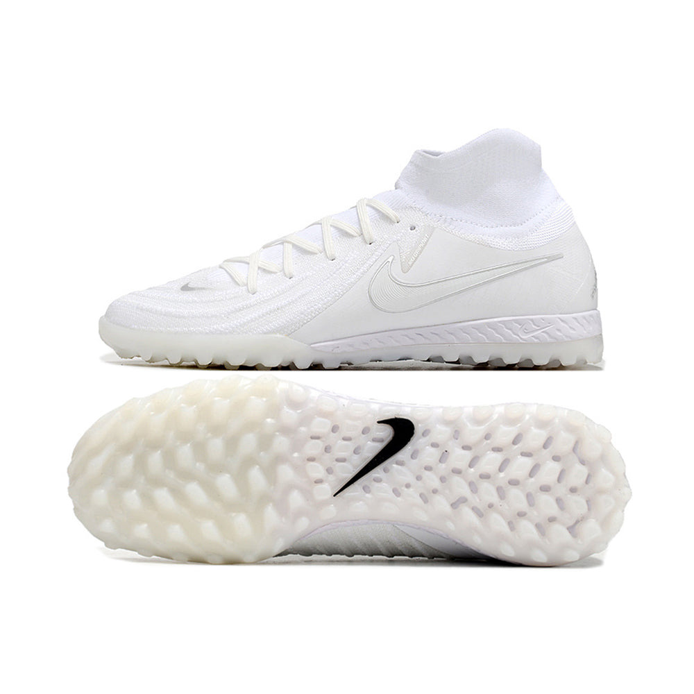 Chuteira Society Nike Phantom Luna Elite TF Branca 