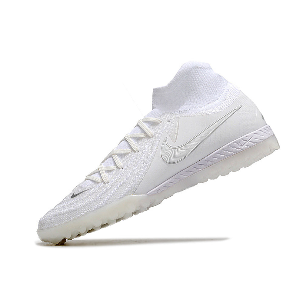 Chuteira Society Nike Phantom Luna Elite TF Branca 