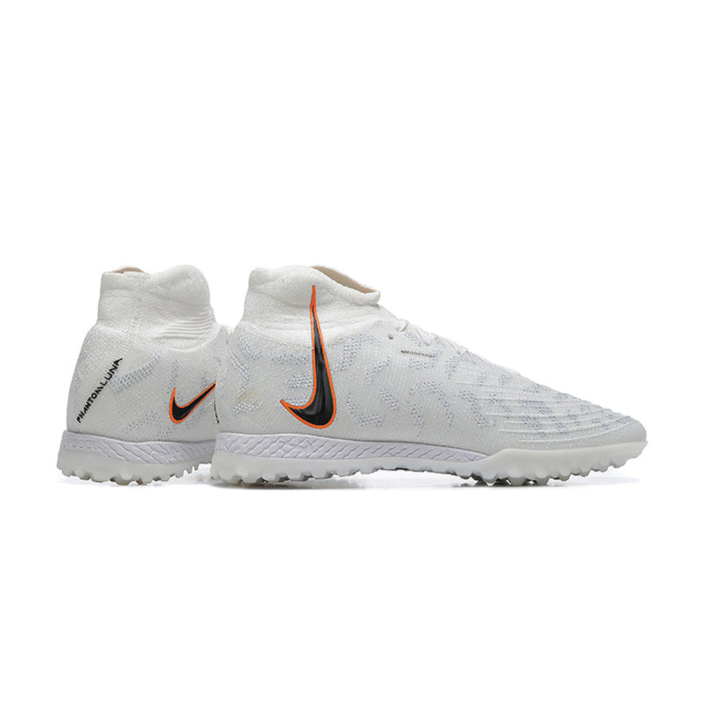 Chuteira Society Nike Phantom Luna Elite TF Branca 