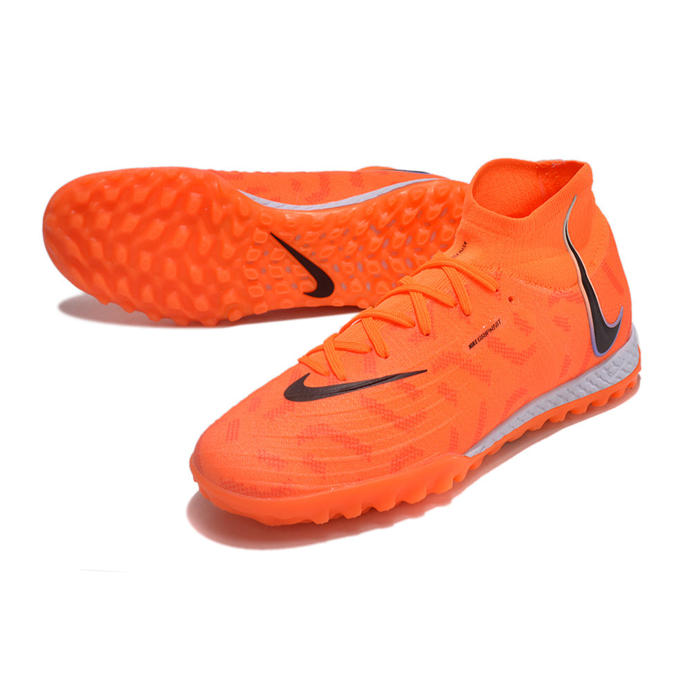 Chuteira Society Nike Phantom Luna Elite TF Laranja 