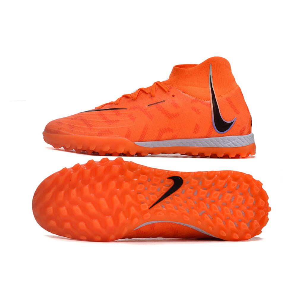 Chuteira Society Nike Phantom Luna Elite TF Laranja 