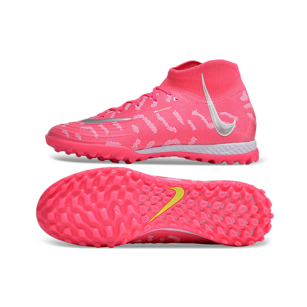 Chuteira Society Nike Phantom Luna Elite TF Rosa