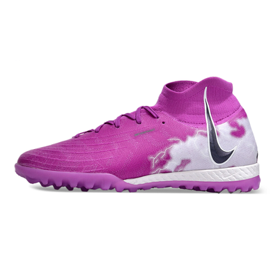 Chuteira Society Nike Phantom Luna Elite TF Roxa 