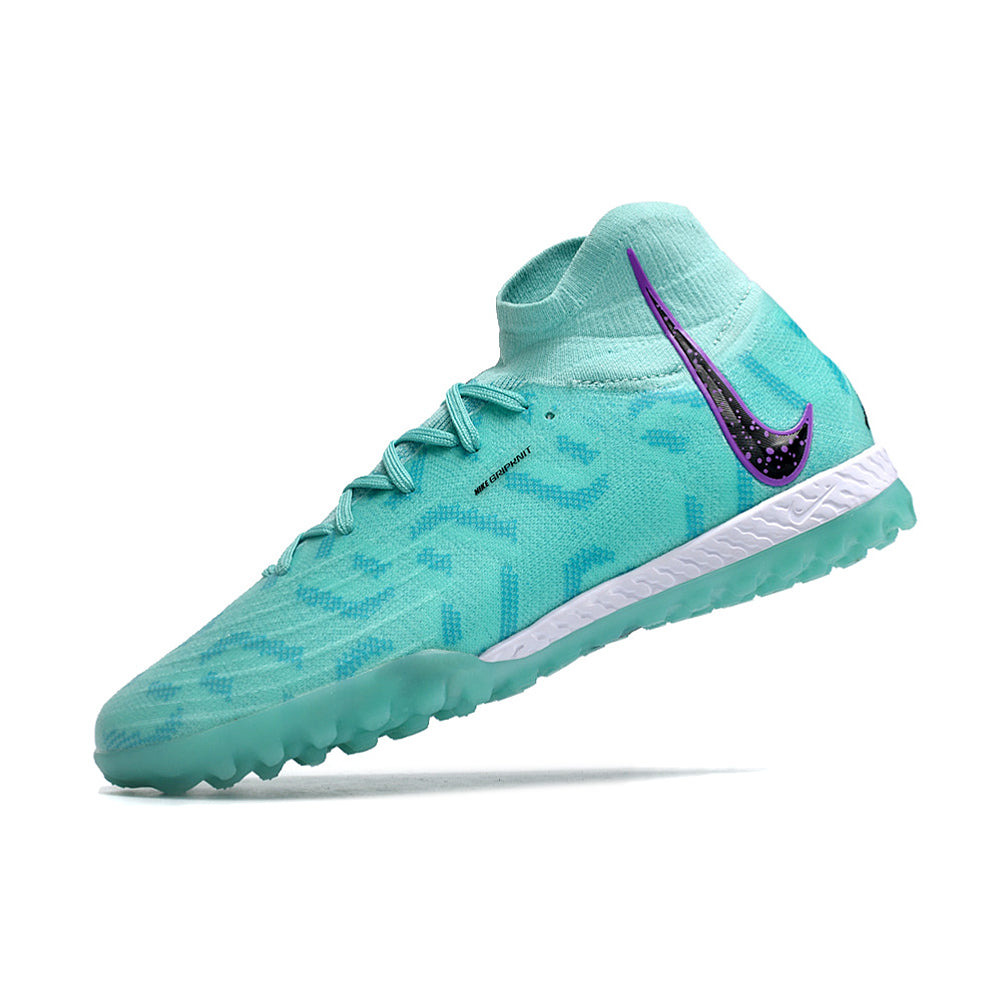 Chuteira Society Nike Phantom Luna Elite TF Verde 