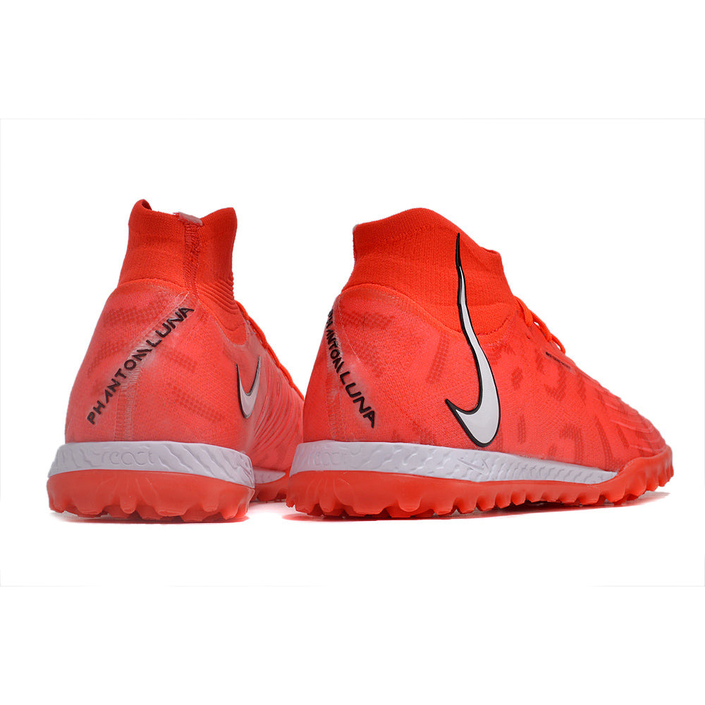 Chuteira Society Nike Phantom Luna Elite TF Vermelha 